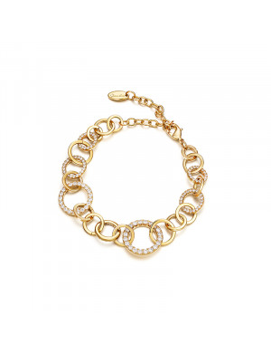 手链•Glam Ever X Akiiiko联名系列 Zircon chain bracelet 锆石链条手链