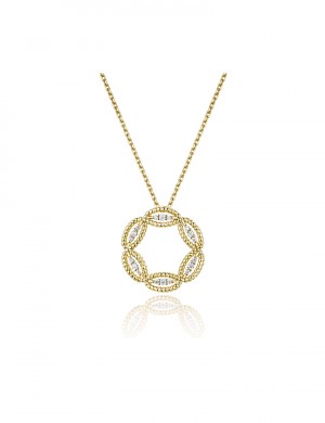 项链• 编织太阳系列 Sun flower necklace 编织太阳花项链