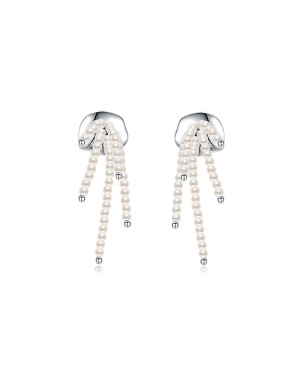 耳环•深海秘境系列 Octopus imitation pearl earrings 章鱼仿珍珠耳环