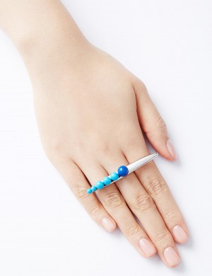 戒指•舞动珍珠系列 Drop It Ring 不规则珍珠戒指