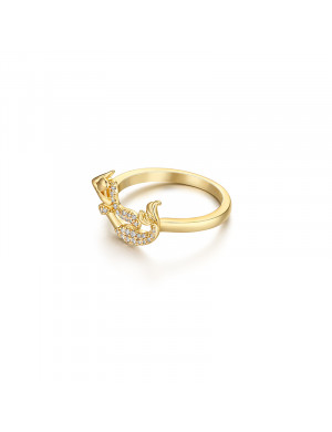 戒指•美人鱼系列 Mermaid's Eardrop Ring 美人鱼戒指