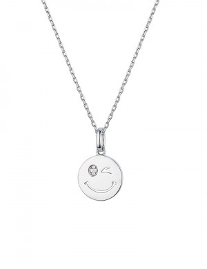 项链•笑脸系列 Witty Face Necklace机智脸吊坠项链