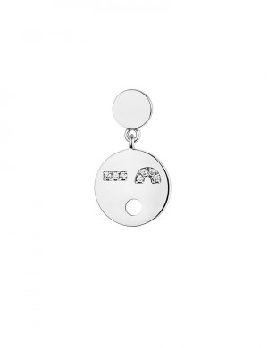 耳环•笑脸系列 Wink Wink Face Earrings萌萌脸吊坠耳环（单只）