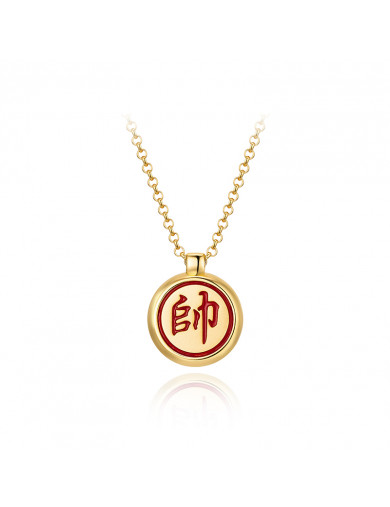 项链•国潮系列 Chess pendant necklace 象棋吊坠项链