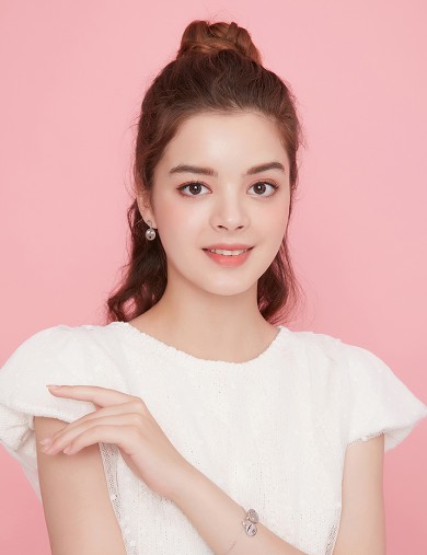 耳环• 笑脸系列 Cutie Face Earrings乖乖脸吊坠耳环（单只）
