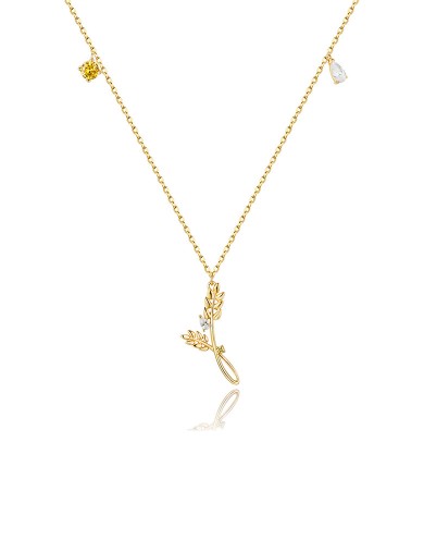 项链• 麦穗系列 Wheat and Love Necklace 缤纷麦穗项链