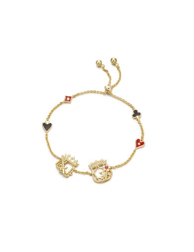 手链• 国王皇后系列 King & Queen Bracelet 扑克牌国王皇后手链