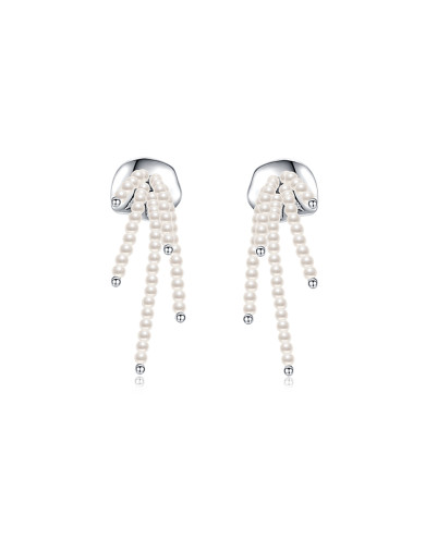 耳环•深海秘境系列 Octopus imitation pearl earrings 章鱼仿珍珠耳环