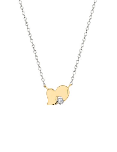 项链• 臻爱之心系列 Secret Love Necklace锆石爱心项链