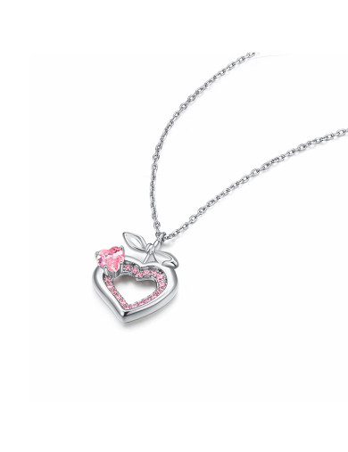 项链•水蜜桃系列 Hollow peach necklace 镂空水蜜桃项链