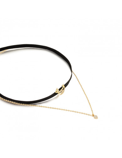 项链•美人鱼系列 Mermaid Double-Layered Necklace  美人鱼双层项链