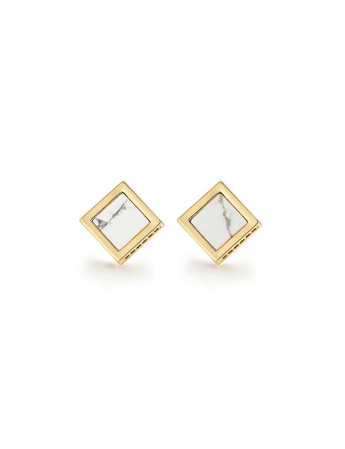 耳环• 锆石大理石系列 Bling Marble earnail锆石大理石耳钉