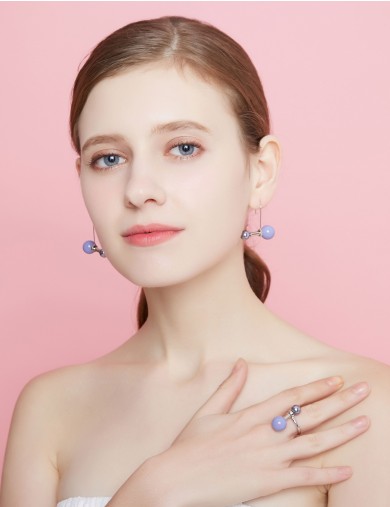 耳环• 舞动珍珠系列 Knock Knock Earrings 大小珍珠耳钉