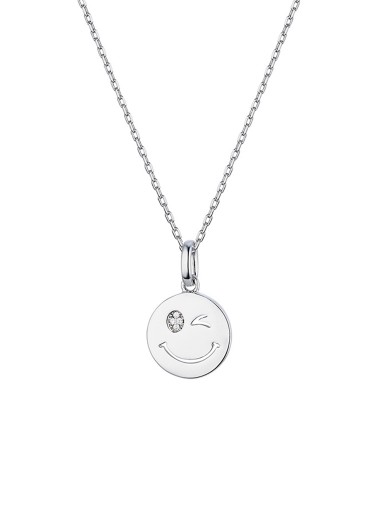 项链•笑脸系列 Witty Face Necklace机智脸吊坠项链