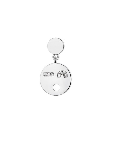 耳环•笑脸系列 Wink Wink Face Earrings萌萌脸吊坠耳环（单只）