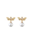 玩转耳环系列 Flying Pearl Earrings蝴蝶组合耳环
