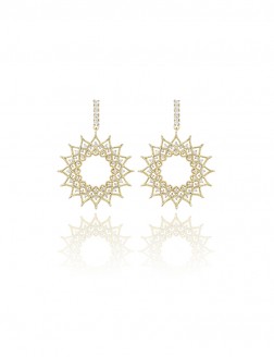 耳环• 编织太阳系列 Vivid Dream Earrings 璀璨太阳耳环