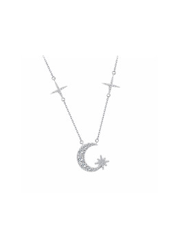 项链•月亮系列 Moon pendant necklace 月亮吊坠项链