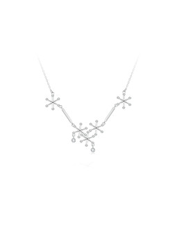 项链•雪花系列 Snowflake necklace 雪花项链