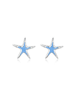 耳环•海岛系列 Starfish stud earrings 海星耳钉
