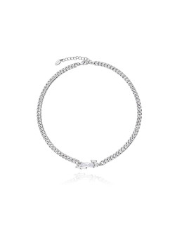 项链•祥云系列 Zircon Xiangyun necklace 锆石祥云项链 