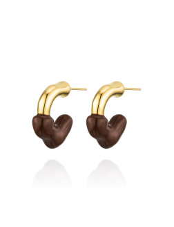 耳环•甜品系列 Donut earrings  甜甜圈耳环