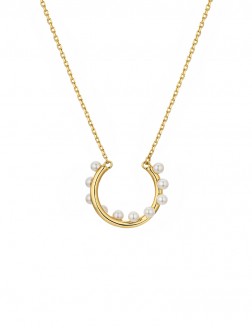 项链• 珍珠乐园系列 Pearls Around Necklace环形珍珠项链