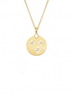 项链• 质感金属系列 diamond in the sky necklace钻石星空金属项链