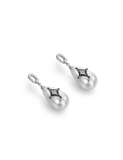 耳环•巴洛克珍珠系列  Baroque imitation pearl earrings  巴洛克仿珍珠耳环 