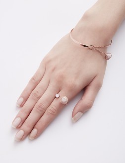 戒指•情迷钻石系列 Simply Crystal Ring单钻水晶戒指