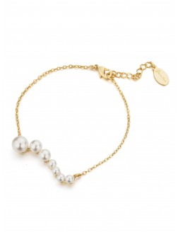 手链•时尚系列 Waving Pearls Bracelet 波浪珍珠手链