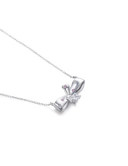 项链•丝带蝴蝶结系列 Bow necklace 蝴蝶结项链