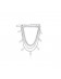发夹•Glam Ever X Akiiiko联名系列 Zircon chain crystal hairpin 锆石链条水晶发夹