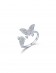戒指• 蝴蝶系列Embracing Love Butterfly Ring 不对称蝴蝶开口戒指
