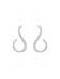 耳环• 时尚系列 moon light earrings月半弯锆石耳环
