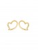 耳钉• 臻爱之心系列 Shape of My Heart Earrings镂空爱心耳钉