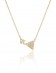 项链• 锆石三角形系列 Double  triangle Necklace大小三角形锆石项链       